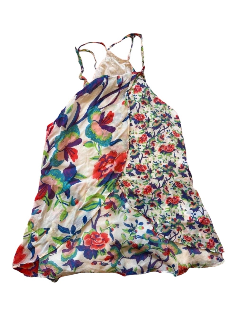 Maeve by Anthropologie Floral Mixed Print Strappy Cami Tank Top
